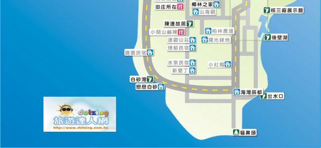 恆春半島西半島街道圖